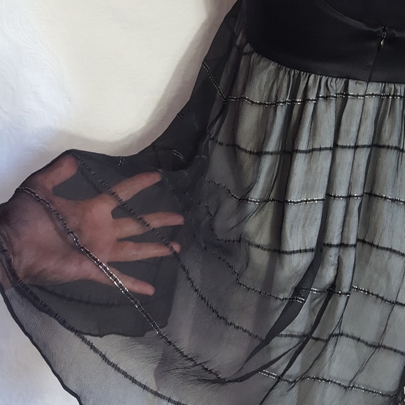 Helen Wang NYC Boutique Silk Baby Doll Dress - Picture 4 of 6